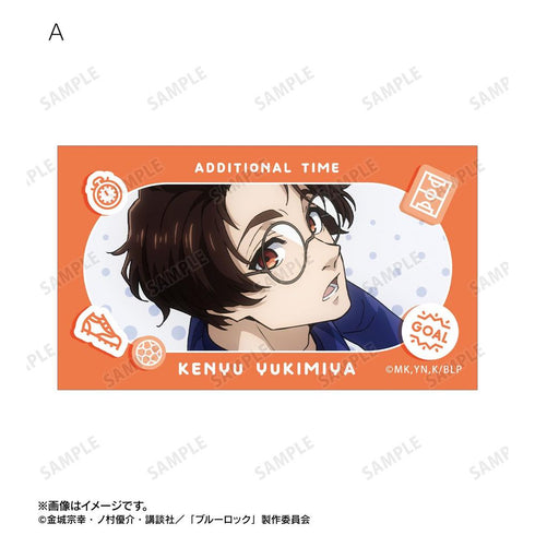 『ブルーロック』雪宮 剣優 場面写イラストカード3枚セット