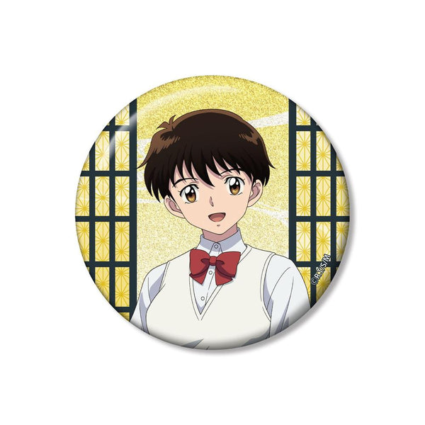 『MAO』黄葉菜花 75mmグリッター缶バッジ