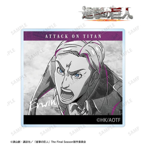 "Attack on Titan" Erwin Ani-Art BLACK LABEL Vol. 3 Acrylic Figurine