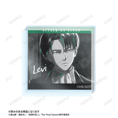 《进击的巨人》利威尔 Ani-Art BLACK LABEL 第3弹 亚克力挂件【202610再版】