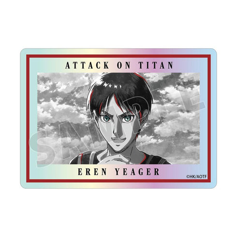"Attack on Titan" Eren Ani-Art BLACK LABEL Vol. 3 Aurora Die-Cut Sticker