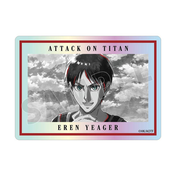 『進撃の巨人』エレン Ani-Art BLACK LABEL 第3弾 オーロラダイカットステッカー