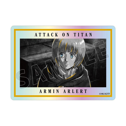 "Attack on Titan" Armin Ani-Art BLACK LABEL Vol. 3 Aurora Die-Cut Sticker
