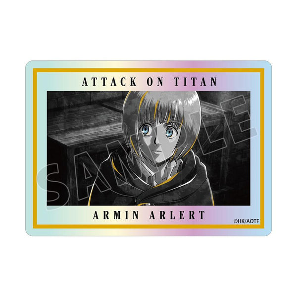 『進撃の巨人』アルミン Ani-Art BLACK LABEL 第3弾 オーロラダイカットステッカー