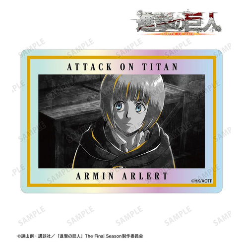 "Attack on Titan" Armin Ani-Art BLACK LABEL Vol. 3 Aurora Die-Cut Sticker