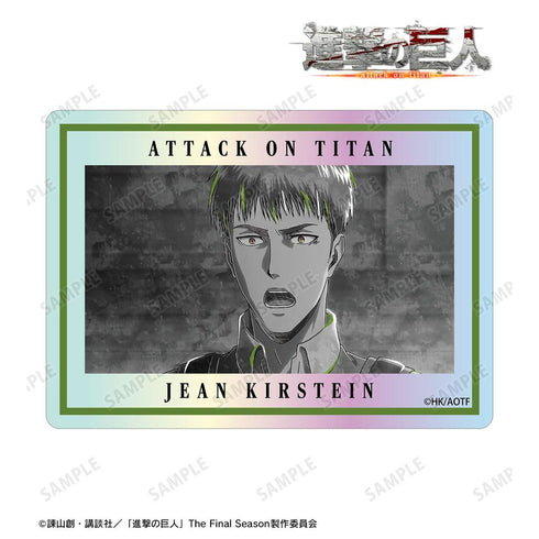 "Attack on Titan" Jean Ani-Art BLACK LABEL Vol. 3 Aurora Die-Cut Sticker