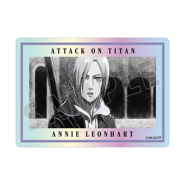 『進撃の巨人』アニ Ani-Art BLACK LABEL 第3弾 オーロラダイカットステッカー