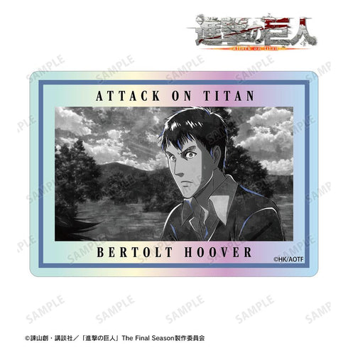 "Attack on Titan" Bertolt Ani-Art BLACK LABEL Vol. 3 Aurora Die-Cut Sticker