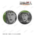"Attack on Titan" Jean Ani-Art BLACK LABEL Vol. 3: Set of 2 Metallic Pin Badges