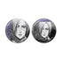 "Attack on Titan" Ani-Art BLACK LABEL Vol. 3: Set of 2 Metallic Pin Badges