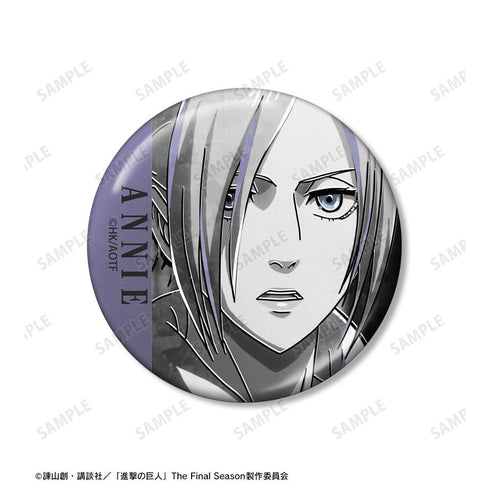 "Attack on Titan" Ani-Art BLACK LABEL Vol. 3: Set of 2 Metallic Pin Badges
