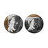 "Attack on Titan" Reiner Ani-Art BLACK LABEL Vol. 3: Set of 2 Metallic Pin Badges