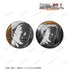 "Attack on Titan" Reiner Ani-Art BLACK LABEL Vol. 3: Set of 2 Metallic Pin Badges