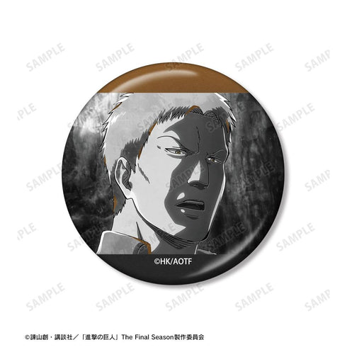 "Attack on Titan" Reiner Ani-Art BLACK LABEL Vol. 3: Set of 2 Metallic Pin Badges