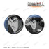 "Attack on Titan" Bertolt Ani-Art BLACK LABEL Vol. 3: Set of 2 Metallic Pin Badges