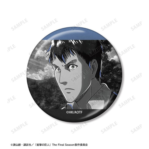 "Attack on Titan" Bertolt Ani-Art BLACK LABEL Vol. 3: Set of 2 Metallic Pin Badges