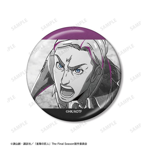 "Attack on Titan" Erwin Ani-Art BLACK LABEL Vol. 3: Set of 2 Metallic Pin Badges