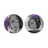"Attack on Titan" Hanji Ani-Art BLACK LABEL Vol. 3: Set of 2 Metallic Pin Badges