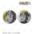 "Attack on Titan" Zeke Ani-Art BLACK LABEL Vol. 3: Set of 2 Metallic Pin Badges