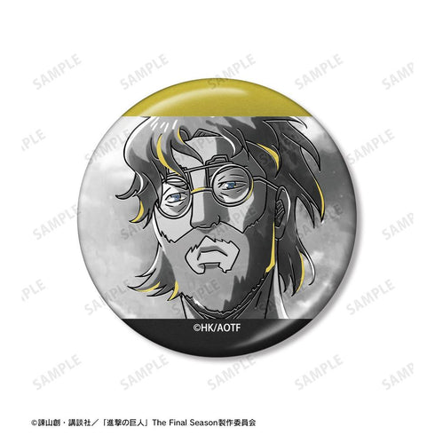 "Attack on Titan" Zeke Ani-Art BLACK LABEL Vol. 3: Set of 2 Metallic Pin Badges