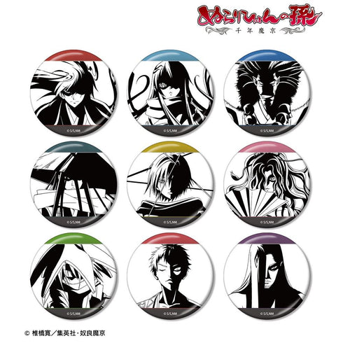 『ぬらりひょんの孫〜千年魔京〜』トレーディング 影絵 メタリック缶バッジ(単位/BOX)