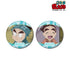 "Nintama Rantarō" Kuroki Shōzaburō Scene-Based Pin Badge 2-Piece Set Vol. 2