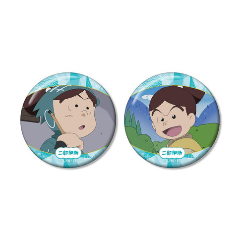 "Nintama Rantarō" Isuke Nikaku Scene-Based Pin Badge 2-Piece Set Vol. 2
