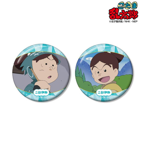 "Nintama Rantarō" Isuke Nikaku Scene-Based Pin Badge 2-Piece Set Vol. 2