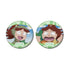 "Nintama Rantarō" Sakubei Tomimatsu Scene Pin Badge 2-Piece Set Vol. 2