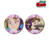 "Nintama Rantarō" Tamura Mikiemon Scene-Themed Pin Badge 2-Piece Set Vol. 2