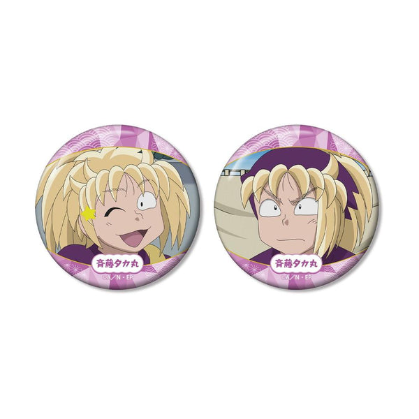 "Nintama Rantarō" Takamaru Saito Scene-Themed Pin Badge 2-Piece Set Vol. 2