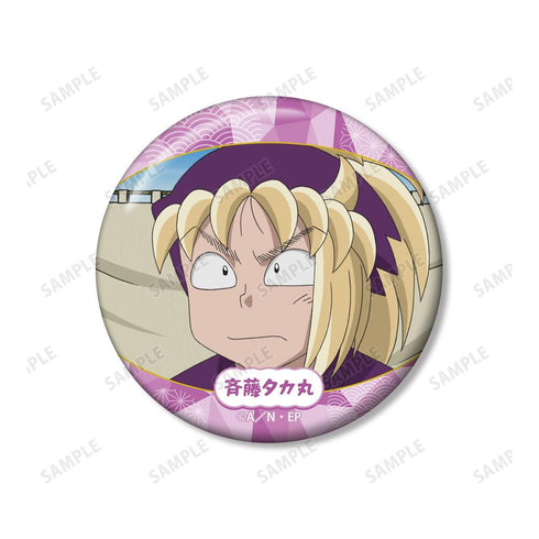 "Nintama Rantarō" Takamaru Saito Scene-Themed Pin Badge 2-Piece Set Vol. 2