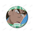 "Nintama Rantarō" Nakazai Chōji Scene-Themed Pin Badge 2-Piece Set Vol. 2