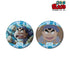 "Nintama Rantarō" Yura Shiro Scene-Themed Pin Badge 2-Piece Set