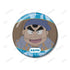 "Nintama Rantarō" Yura Shiro Scene-Themed Pin Badge 2-Piece Set