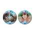 "Nintama Rantarō" Shippu Scene Pin Badge 2-Piece Set