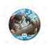 "Nintama Rantarō" Shippu Scene Pin Badge 2-Piece Set