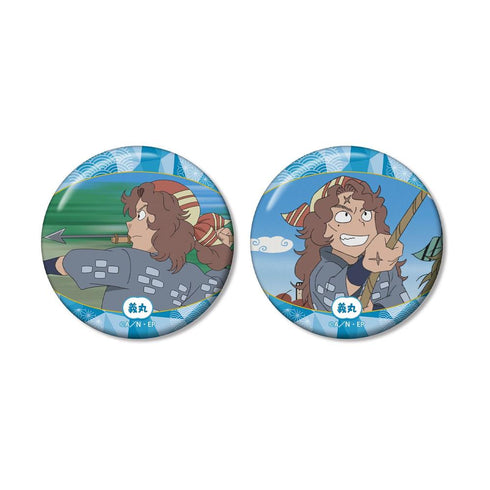 "Nintama Rantarō" Yoshimaru Scene-Based Pin Badge 2-Piece Set Vol. 2