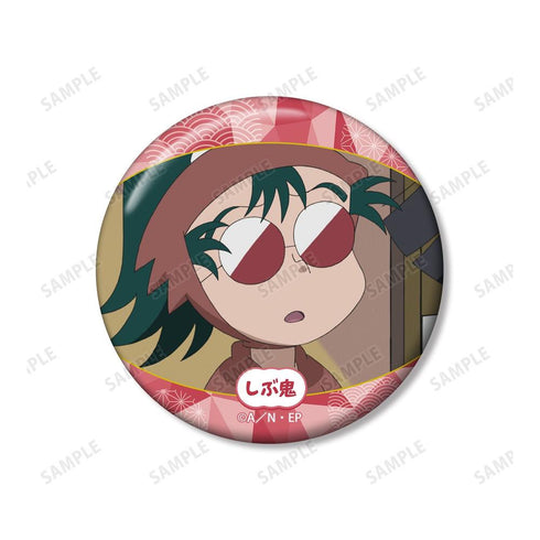 "Nintama Rantarō" Shibu-Oni Scene Pin Badge 2-Piece Set