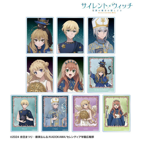 "Silent Witch: The Secret of the Silent Witch" Original Illustration Tarot Ver. Trading Acrylic Mini Blocks (Sold by the box)
