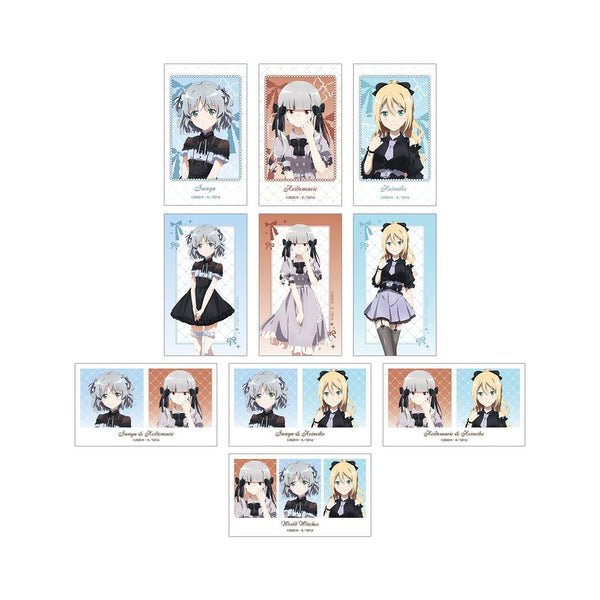 "501st Joint Fighter Wing: Strike Witches ROAD to BERLIN" Original Art "Girly Fashion" Ver. Trading Illustration Cards (Sold by the box)