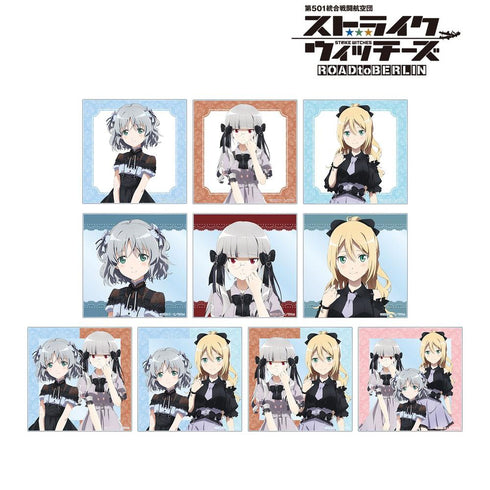 "501st Joint Fighter Wing: Strike Witches ROAD to BERLIN" Original Illustration: Girly Fashion Ver. Trading Acrylic Cards (Sold by the box)