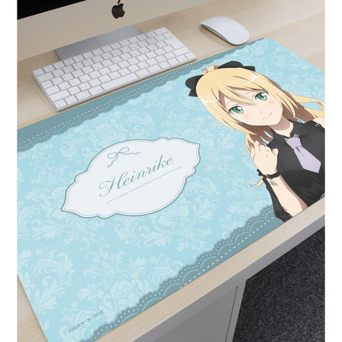 "501st Joint Fighter Wing: Strike Witches ROAD to BERLIN" Original Illustration: Heinrike Prinzessin zu Sayn-Wittgenstein (Girly Fashion Ver.) Multi-Purpose Desk Mat