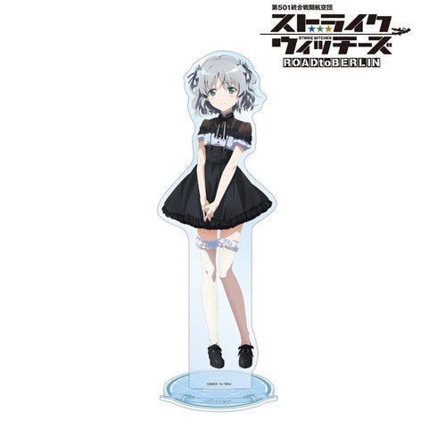 "501st Joint Fighter Wing: Strike Witches ROAD to BERLIN" Original Illustration: Sanya V. Litvyak "Girly Fashion" Ver. Oversized Acrylic Stand