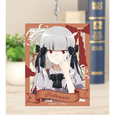 "501st Joint Fighter Wing: Strike Witches ROAD to BERLIN" Original Illustration: Heidemarie W. Schnaufer (Girly Fashion Ver.) BIG Acrylic Keychain