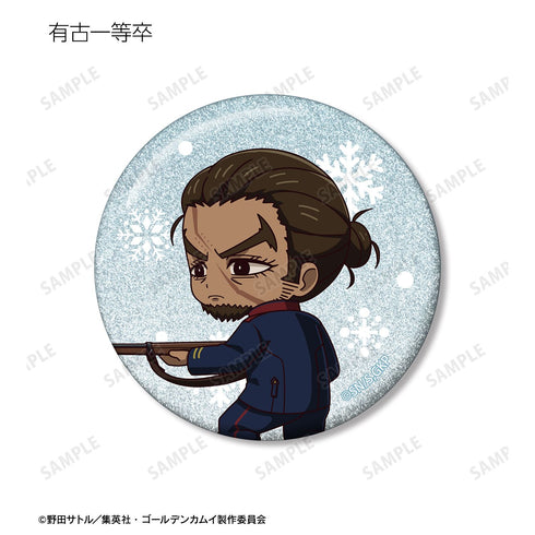 『ゴールデンカムイ』トレーディング ちびキャラ 戦う背中ver. グリッター缶バッジ ver.A(単位/BOX)