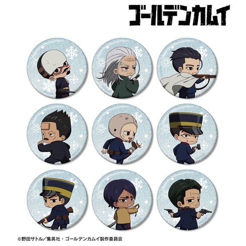 『ゴールデンカムイ』トレーディング ちびキャラ 戦う背中ver. グリッター缶バッジ ver.B(単位/BOX)