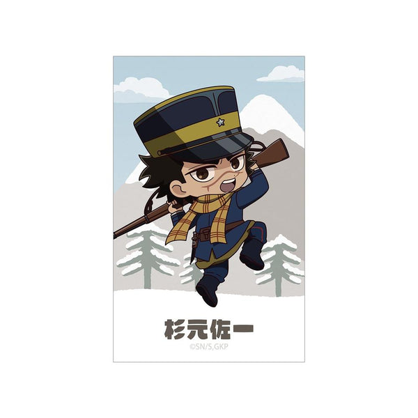 『ゴールデンカムイ』杉元佐一 ちびキャラ 戦う背中ver. イラストカード