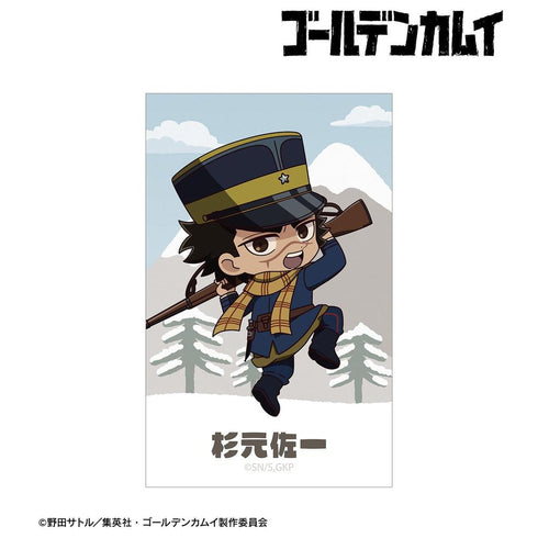 『ゴールデンカムイ』杉元佐一 ちびキャラ 戦う背中ver. イラストカード