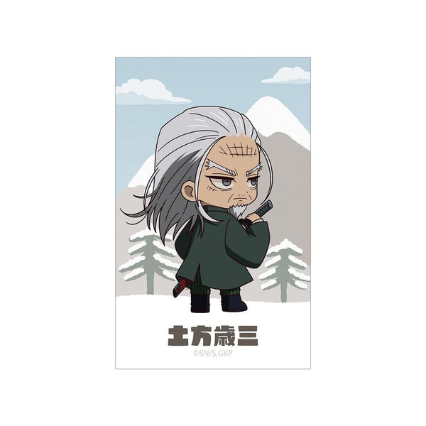 『ゴールデンカムイ』土方歳三 ちびキャラ 戦う背中ver. イラストカード
